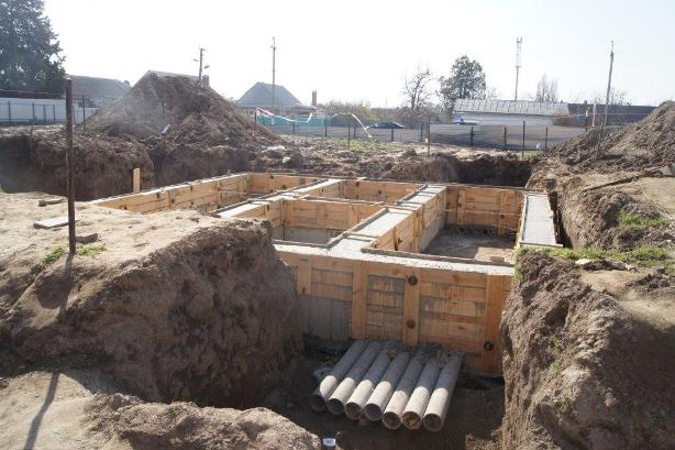 строящийся объект